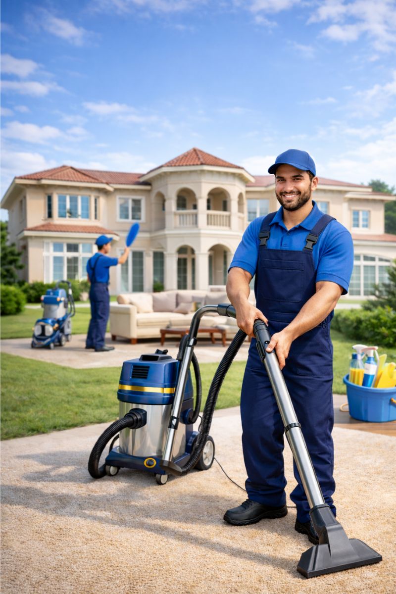 خدمات تنظيف المنازل