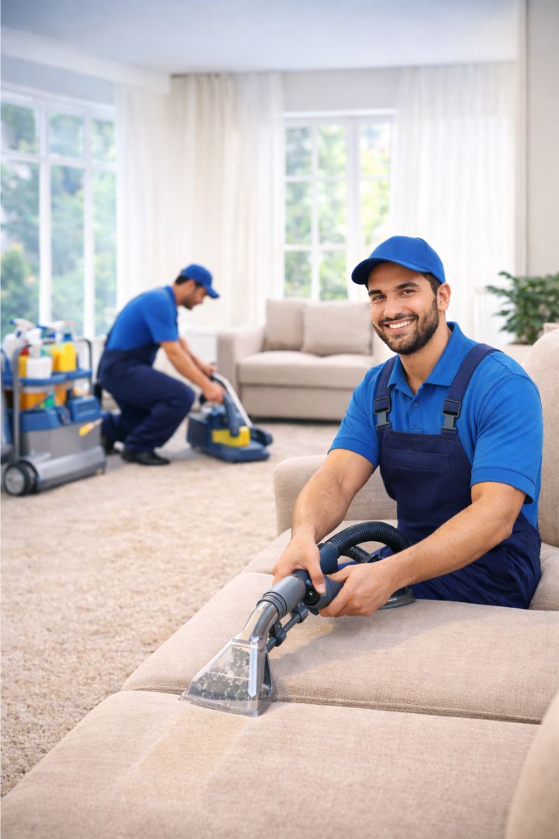 تنظيف الكنب والمفروشات