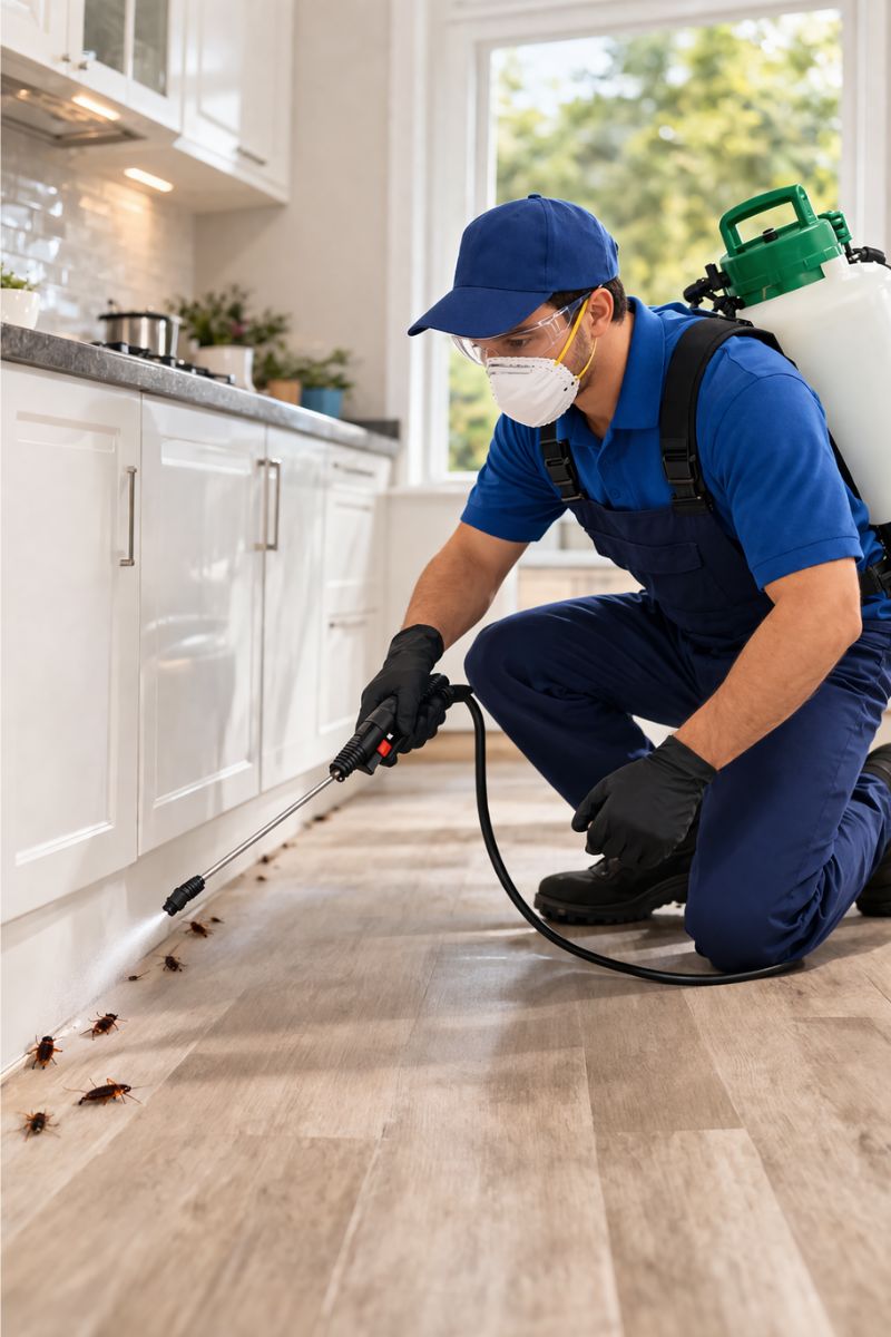 مكافحة الحشرات ورش المبيدات