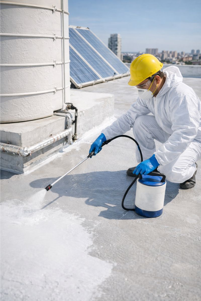 عزل مائي وحراري للأسطح